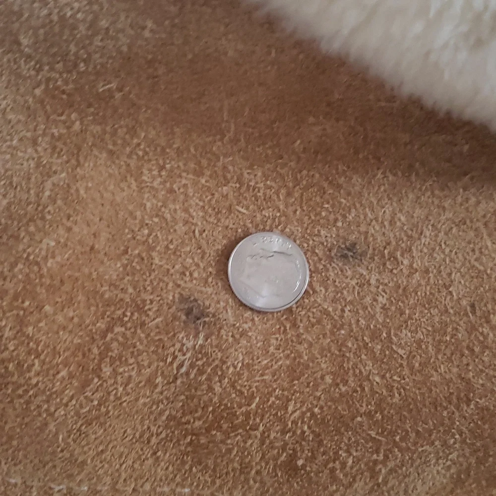 100% Suede Leather Jacket - Picture 9 of 13